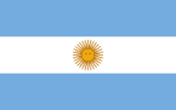 Argentina scenery flag
