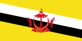 Brunei Darussalam scenery flag
