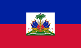 Haiti scenery flag