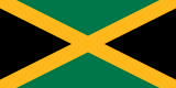 Jamaica scenery flag