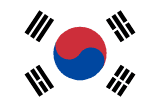 Korea Republic of scenery flag