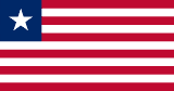 Liberia scenery flag