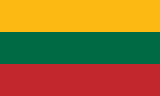 Lithuania scenery flag