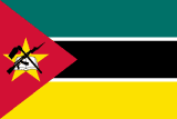 Mozambique scenery flag