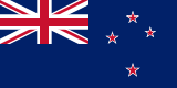 New Zealand scenery flag