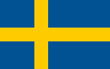 Sweden scenery flag