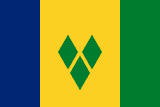 Saint Vincent and the Grenadines scenery flag