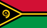 Vanuatu scenery flag
