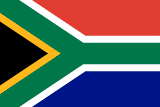 South Africa scenery flag