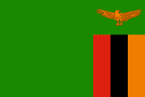 Zambia scenery flag