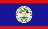 Belize scenery flag